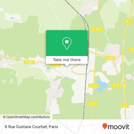 8 Rue Gustave Courbet map