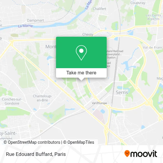 Rue Edouard Buffard map