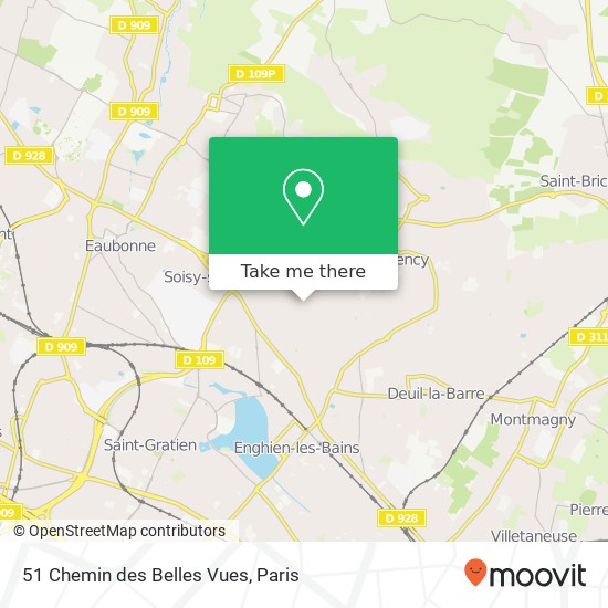 51 Chemin des Belles Vues map