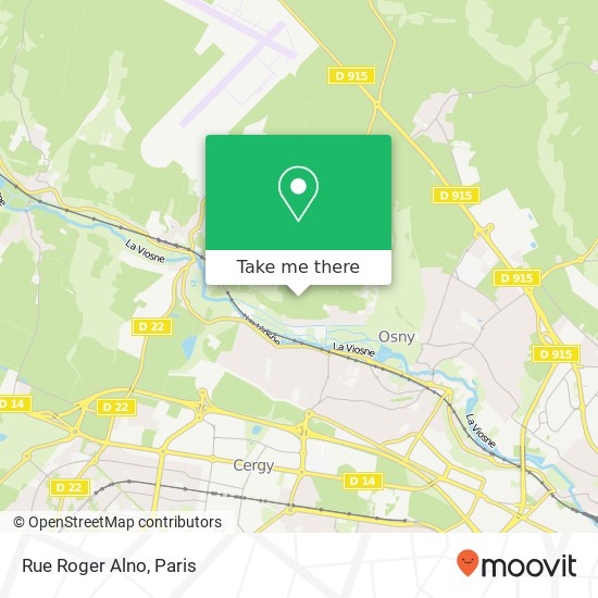 Mapa Rue Roger Alno