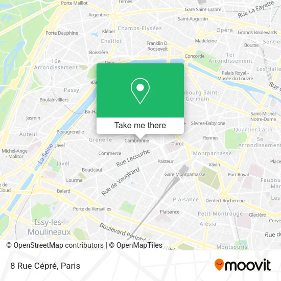 8 Rue Cépré map