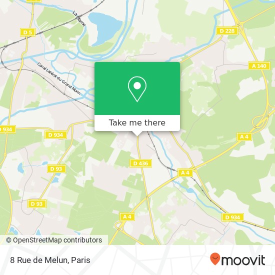 8 Rue de Melun map