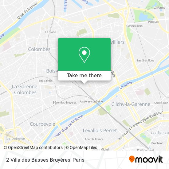 2 Villa des Basses Bruyères map