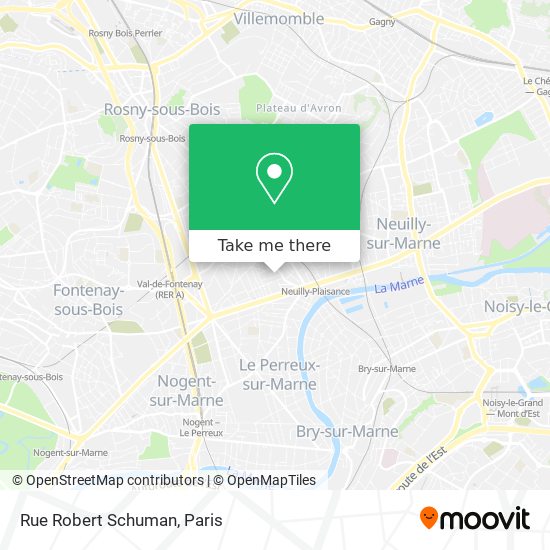 Mapa Rue Robert Schuman
