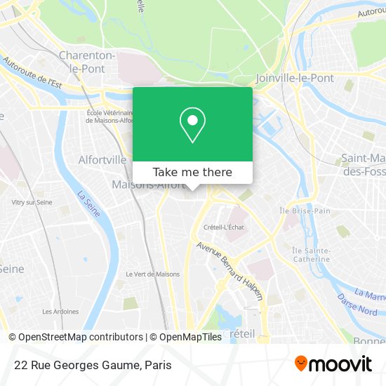 22 Rue Georges Gaume map