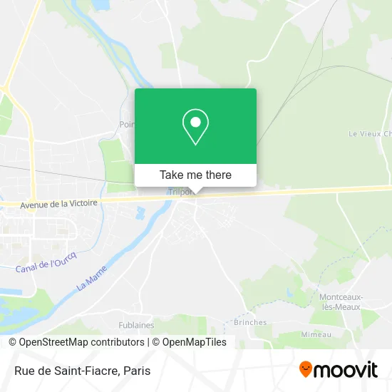 Rue de Saint-Fiacre map