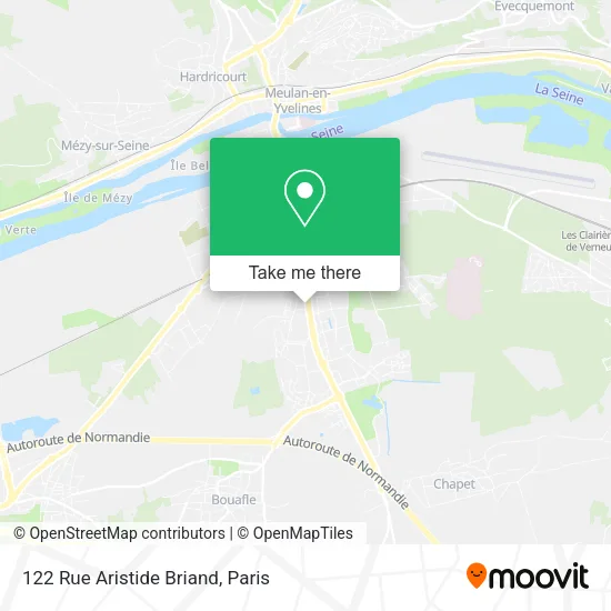 122 Rue Aristide Briand map