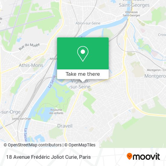 18 Avenue Frédéric Joliot Curie map