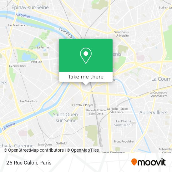 25 Rue Calon map