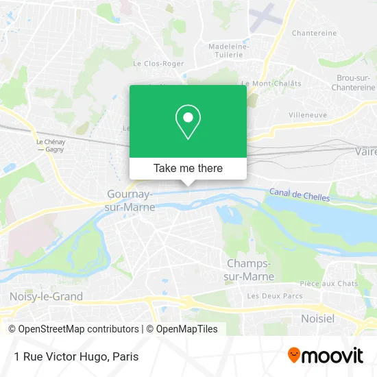 1 Rue Victor Hugo map