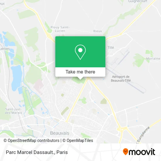 Parc Marcel Dassault. map