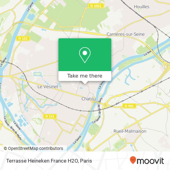 Mapa Terrasse Heineken France H2O