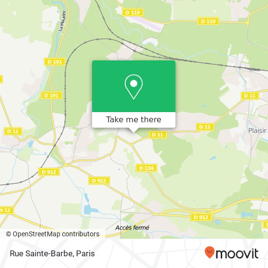 Rue Sainte-Barbe map