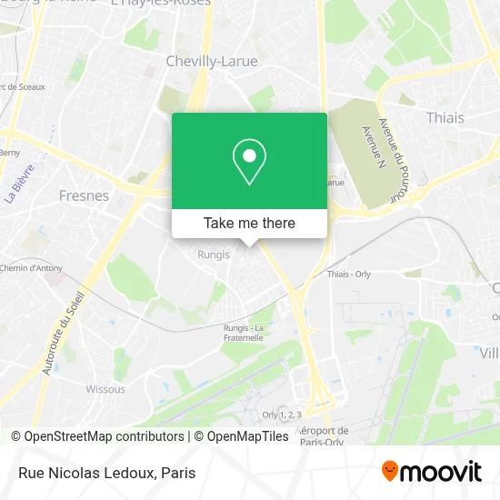 Rue Nicolas Ledoux map
