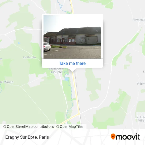 Eragny Sur Epte map