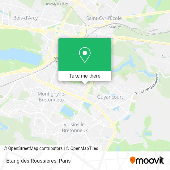 Étang des Roussières map
