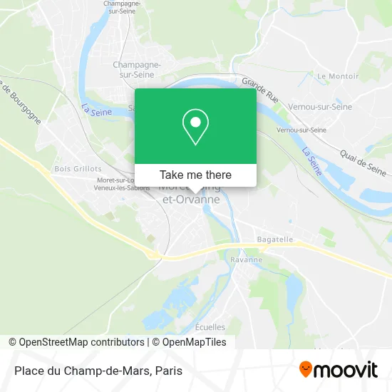 Place du Champ-de-Mars map