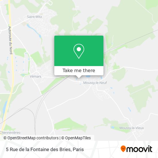 5 Rue de la Fontaine des Bries map
