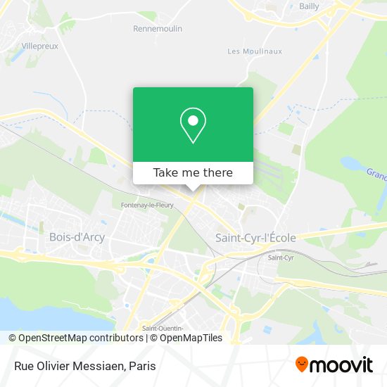 Rue Olivier Messiaen map