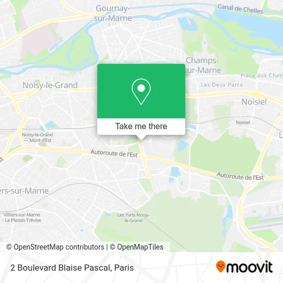 2 Boulevard Blaise Pascal map