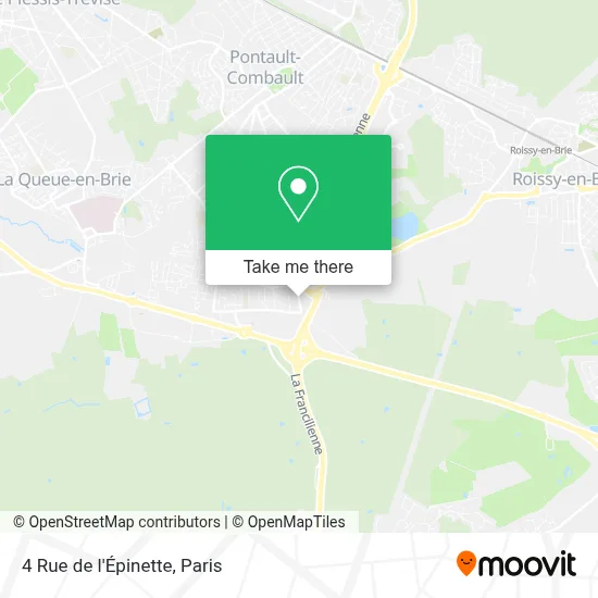 4 Rue de l'Épinette map