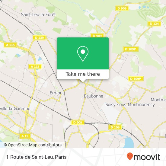 1 Route de Saint-Leu map