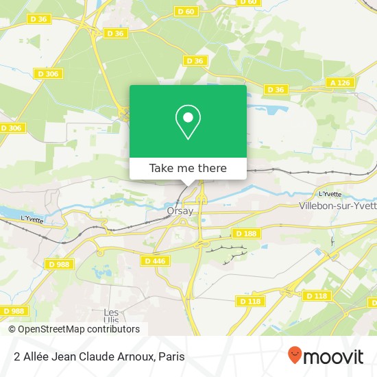 2 Allée Jean Claude Arnoux map