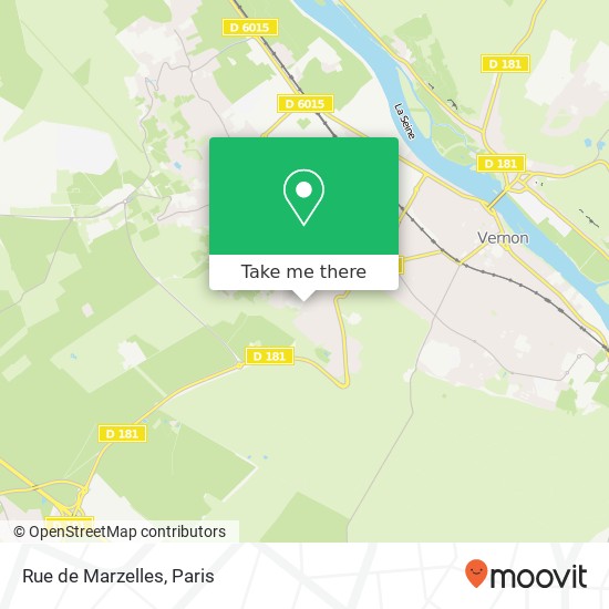 Mapa Rue de Marzelles