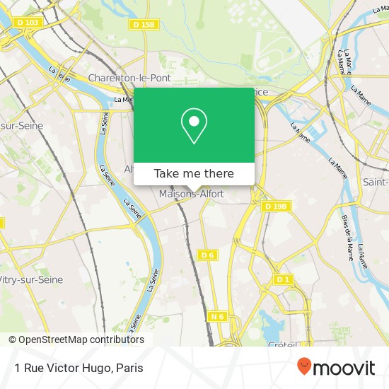 1 Rue Victor Hugo map