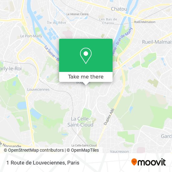 1 Route de Louveciennes map