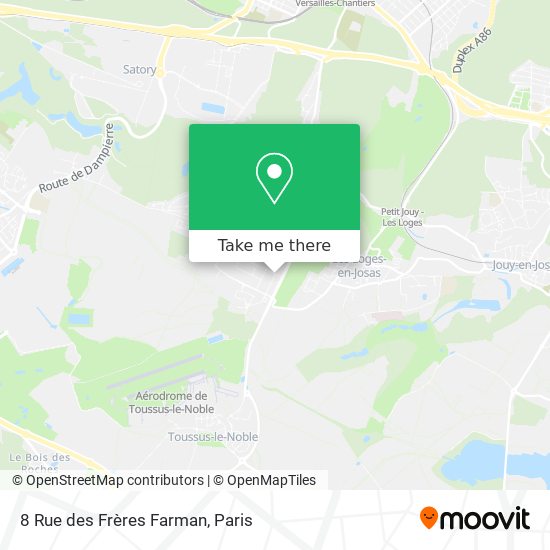 8 Rue des Frères Farman map