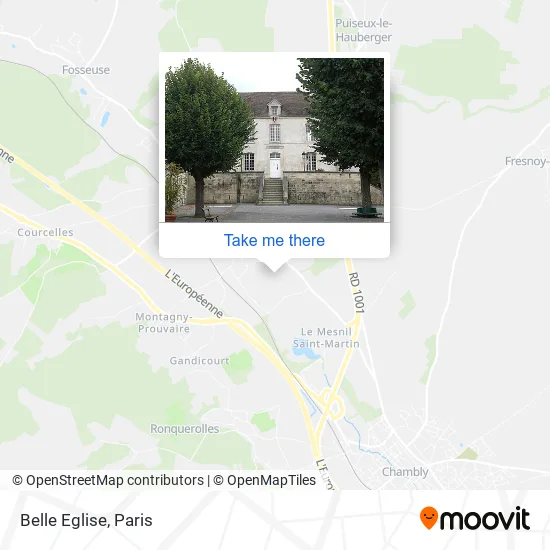 Belle Eglise map