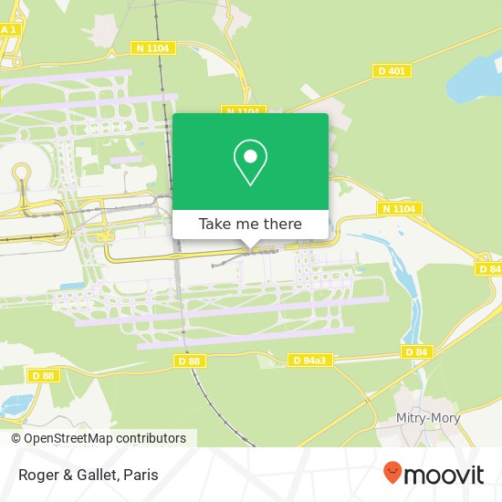 Roger & Gallet map