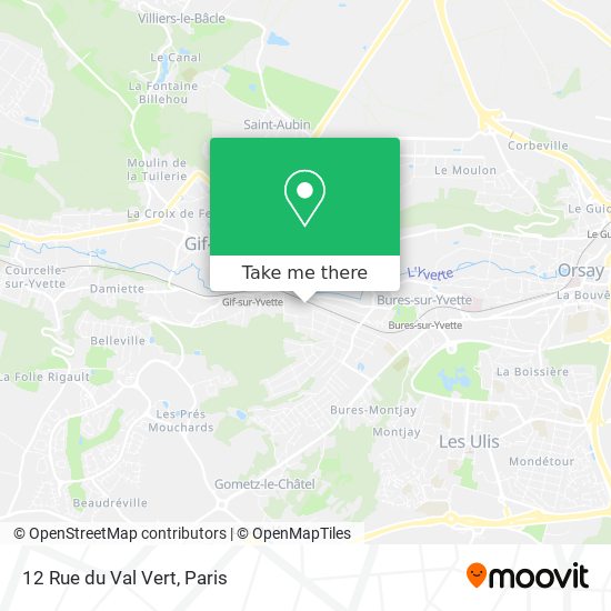 12 Rue du Val Vert map