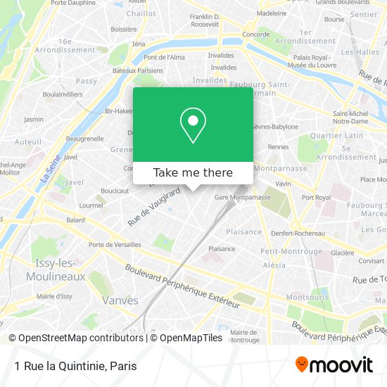 1 Rue la Quintinie map