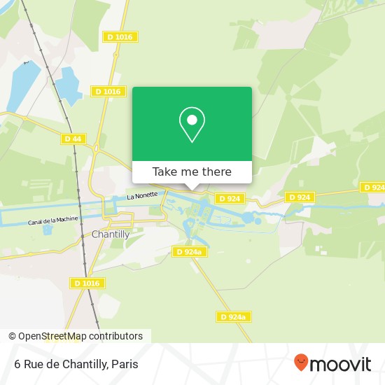 6 Rue de Chantilly map