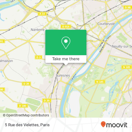 5 Rue des Velettes map