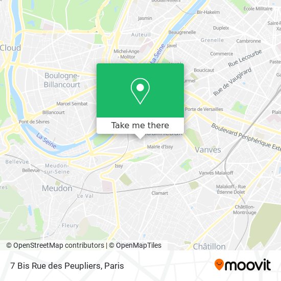 7 Bis Rue des Peupliers map