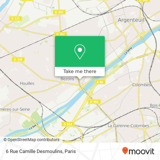 6 Rue Camille Desmoulins map