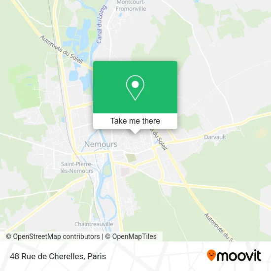 48 Rue de Cherelles map