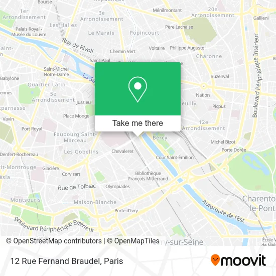12 Rue Fernand Braudel map