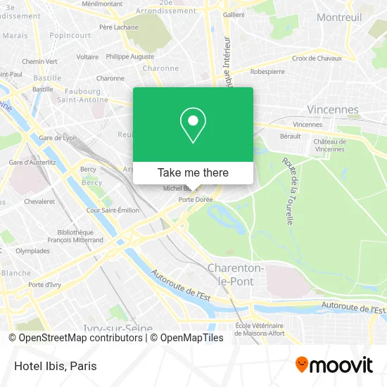 Hotel Ibis map
