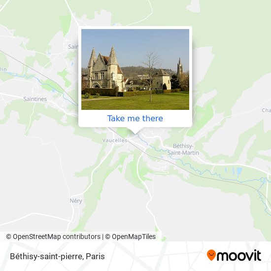 Béthisy-saint-pierre map