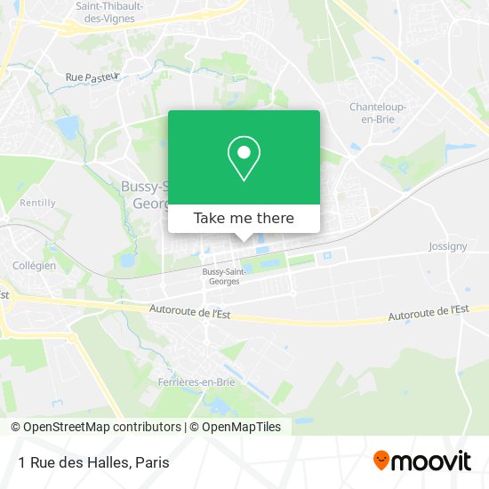 1 Rue des Halles map