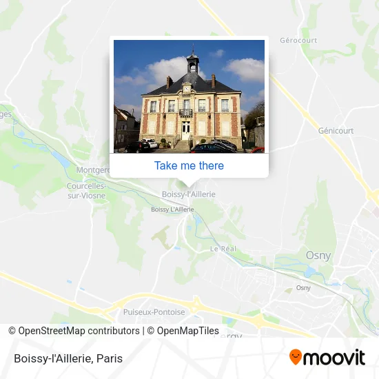 Boissy-l'Aillerie map