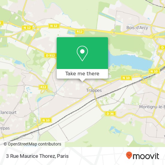 3 Rue Maurice Thorez map