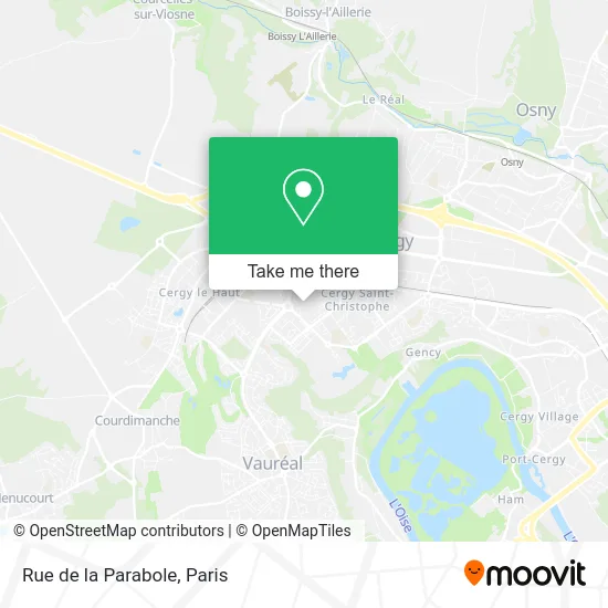 Rue de la Parabole map