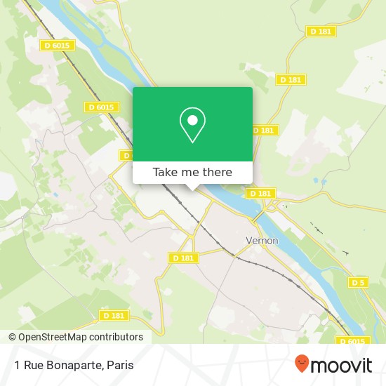 1 Rue Bonaparte map