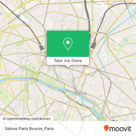 Mapa Salons Paris Bourse