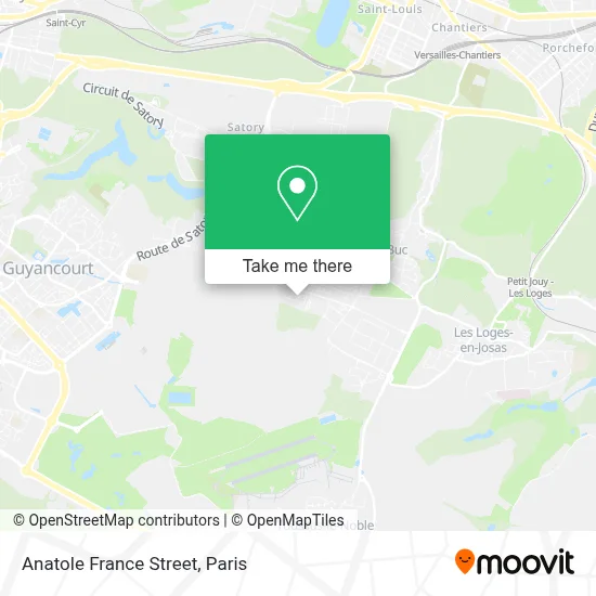 Rue Anatole France map